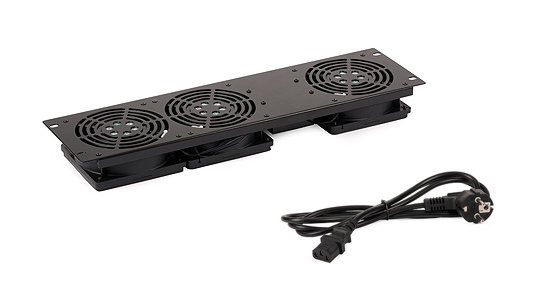 Rack Panel 3x Ventilator 230V
