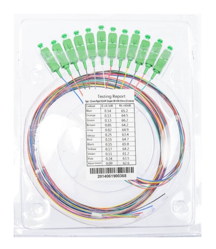 Pigtail 12x SC-A 0.9 SM G652D 1.5m
