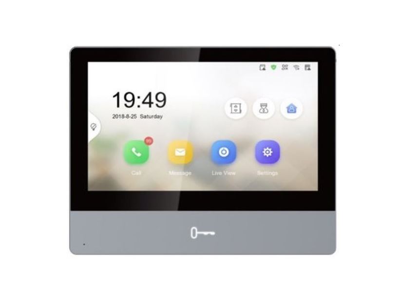 Hikvision notranji zaslon 7" KH8350-WTE1 BL