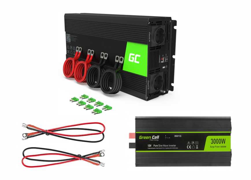 GCell Pretvornik DC24V SIN3000W