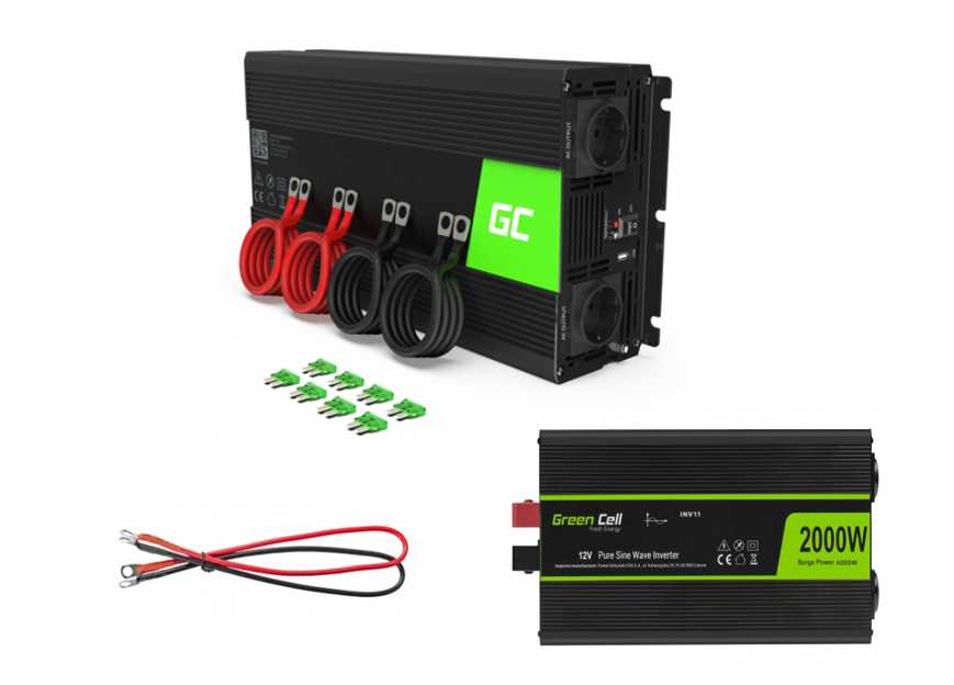 GCell Pretvornik DC24V SIN2000W