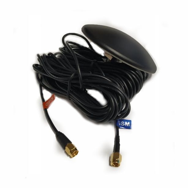 Antena Comsat dual GSM 3G GPS SMA