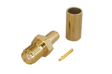 RP-SMA FeMale krimp za RG58