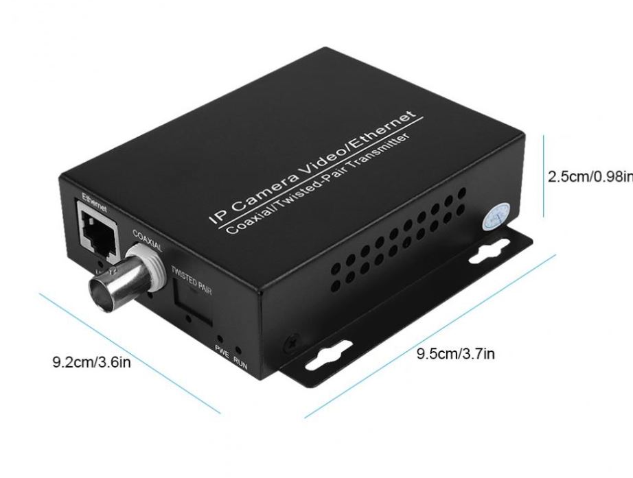 Kit IP Ether pretvornika koax BNC CCTV