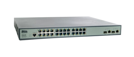 Netis SNMP PoE Switch PE6326 24FE+2