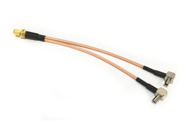 Spliter RSMA FeMale na 2x TS9 FeMale