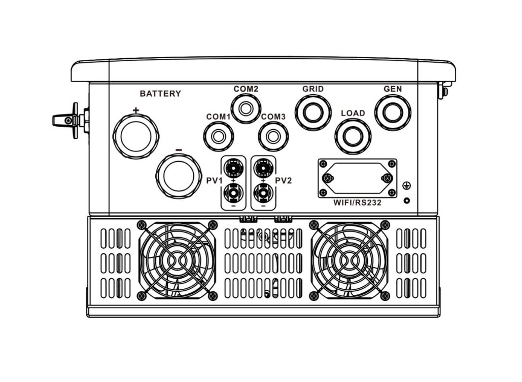 Deye Hybrid SUN 12kW SG05LP3-EU-SM2 LV