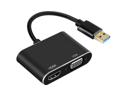 Adap USB 3.0 na HDMI VGA 1080 HD