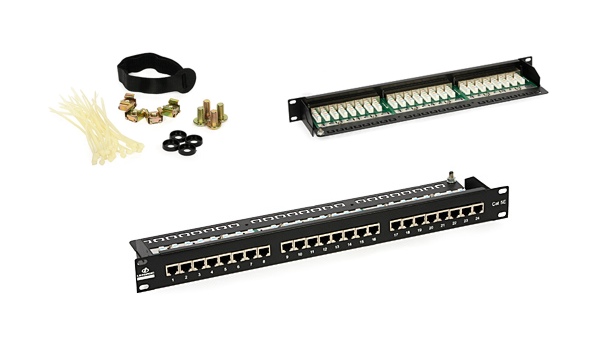 Patch Panel 24P UTP CAT5e 1U