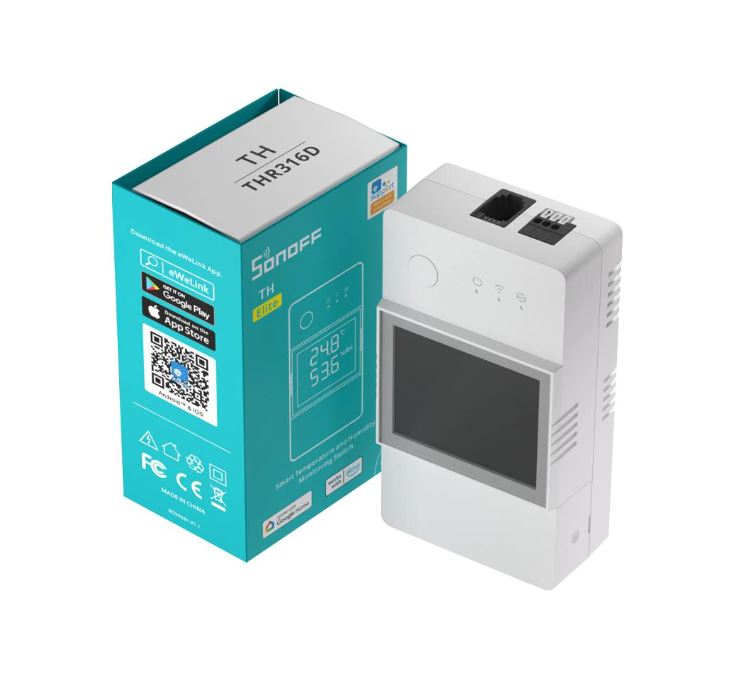 SonOff POW Elite LCD THR316 + Senzor