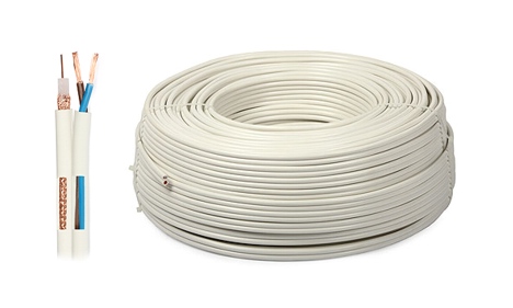Kabel Koax CCTV Y59+2PW1 100m