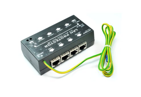 Protect injektor 4x PoE RJ45 9-48V