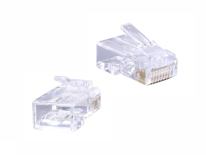 Konektor skozni UTP Cat.5E RJ45 10x 8PIN