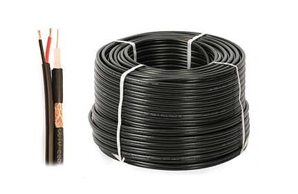 Kabel Koax CCTV PE YR59+2PW 100m