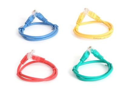 Euro Color UTP patch 0.25m Cat5e