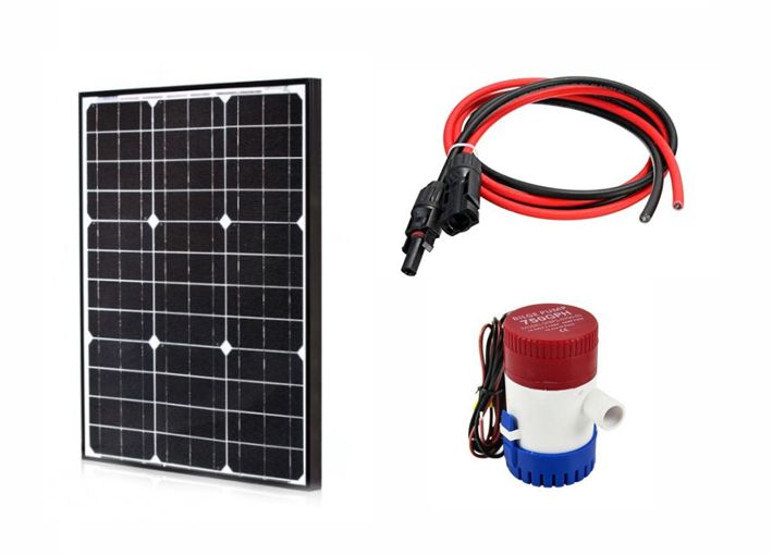Solarni komplet ribnik sistema 12V - 50W