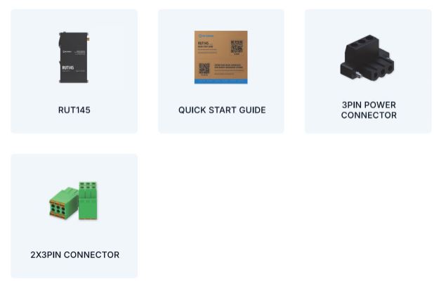Teltonika WiFi Router RUT145 DIN