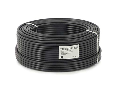 Kabel Koax Outdoor PRO TriSet 11 - 100m
