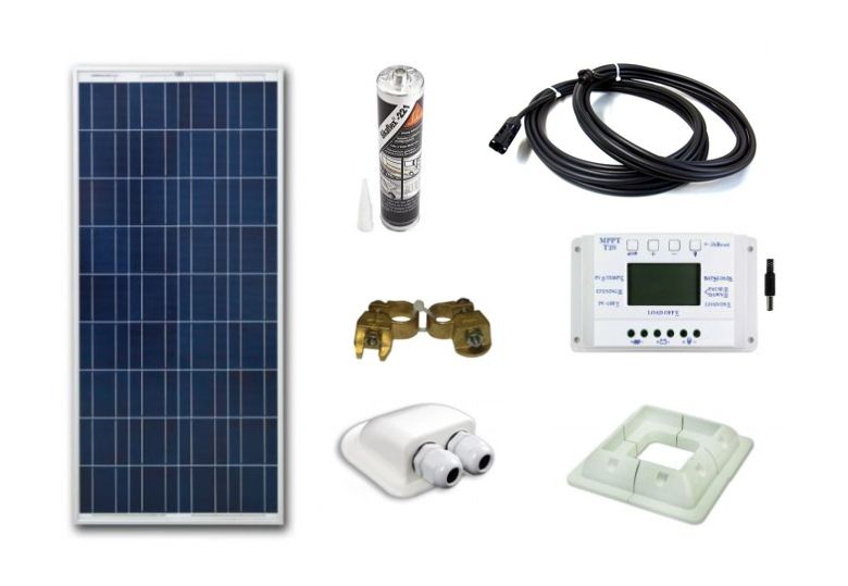 Solarni komplet kamper sistema 12V - 155W