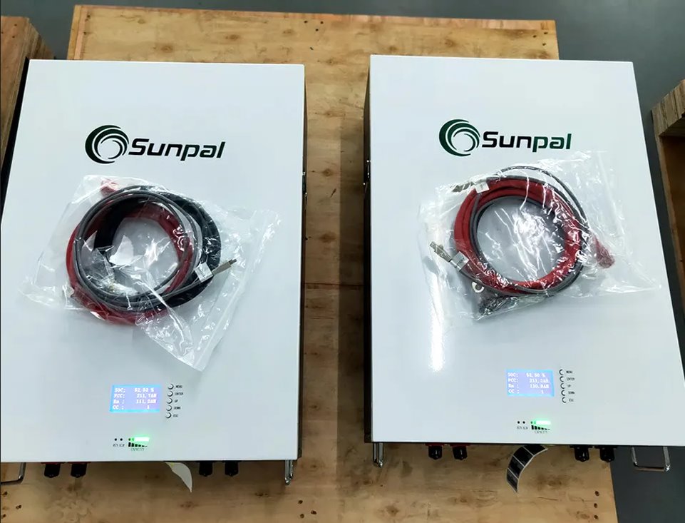 Sunpal baterija PP-Y1 LiFePo4 BMS 48V 200Ah 10kWh