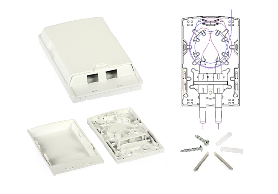 Optična FTTH doza TB02-H