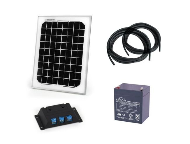 Solarni komplet mini sistema 12V - 10W