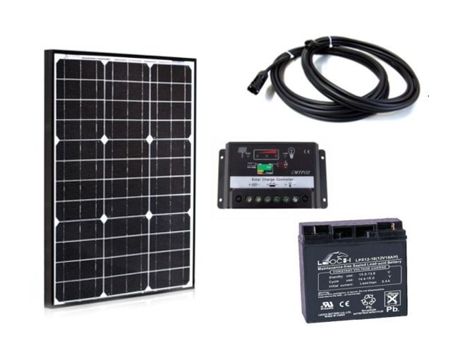 Solarni komplet uni sistema 12V - 50W