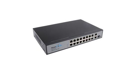 MaxLink PoE Switch PSBT19-16P SFP 200W