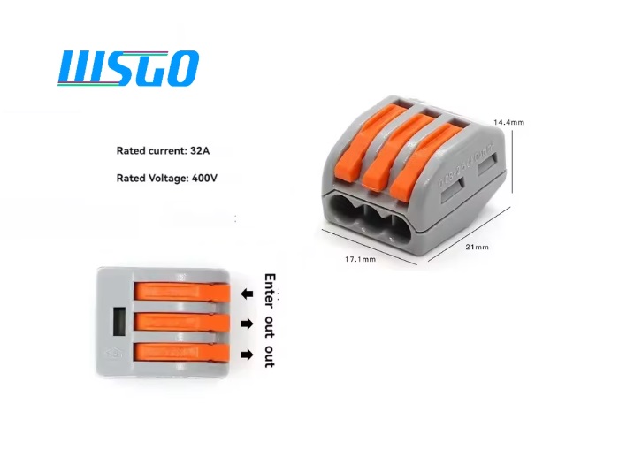 Hitri spojni terminal konektorji 10x P3