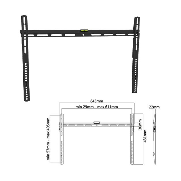 Signal LCD nosilec LP43-46 37-70"