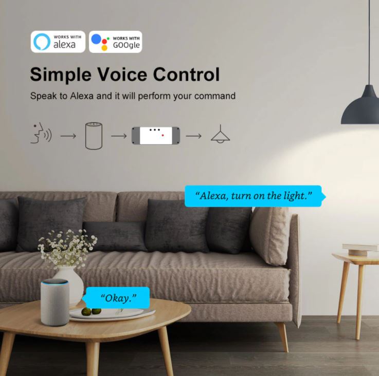 Wifi Smart Motor Stikalo AC85-250V 2CH RF433