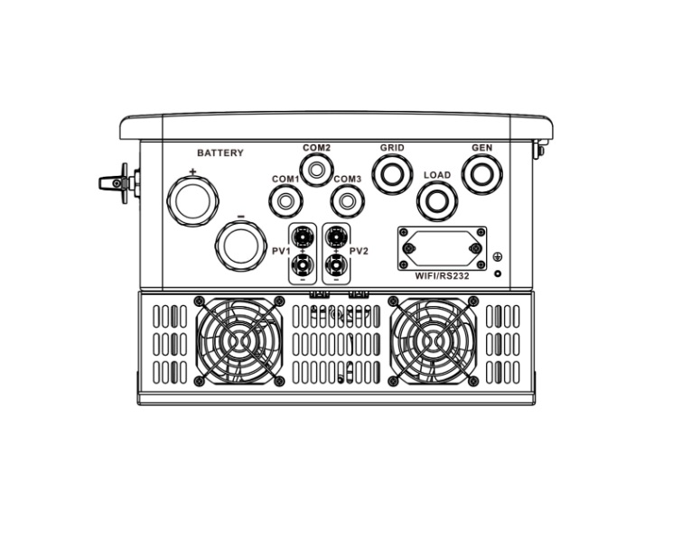 Deye Hybrid SUN 5kW SG04LP3-EU LV