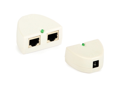 Adapter POE 2x RJ45 0-48V