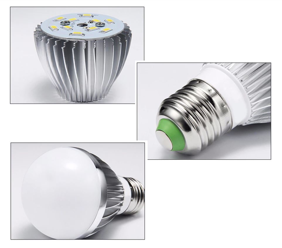 UNI LED žarnica E27 6W AC/DC12V-85V