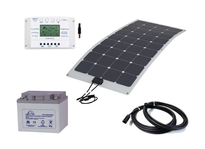 Solarni komplet jaht sistema 12V - 60W