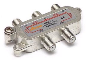 Signal SAT-TV-FM delilnik W4 DC