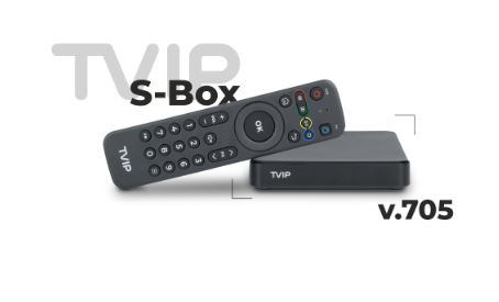 TVIP S-Box v705 STB dekoder WiFi5
