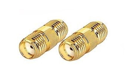 Adapter 2x SMA FeMale