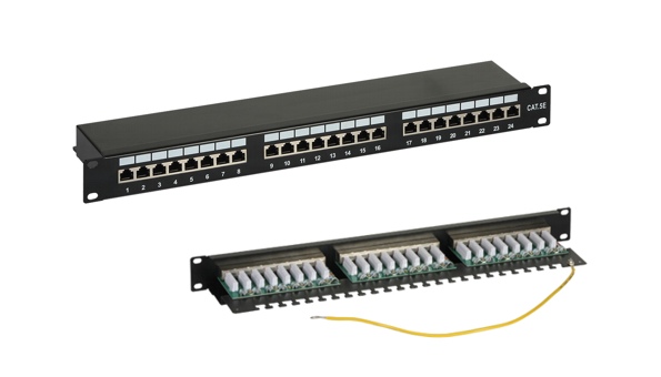 Patch Panel 24P FTP CAT5e 1U