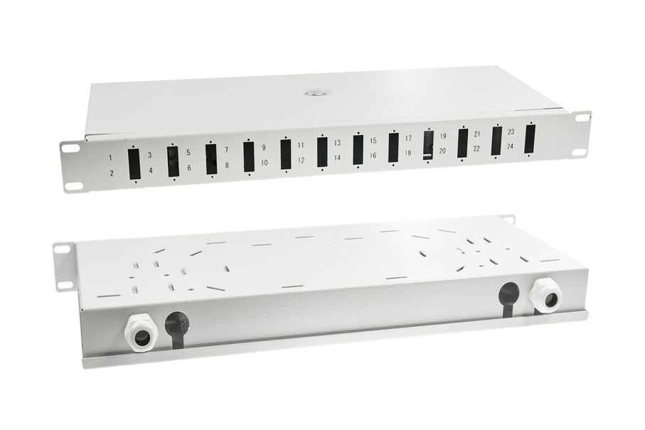 Optični fix patch panel 12x SC-D