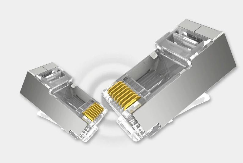 Konektor skozni FTP Cat.5E RJ45 10x 8PIN
