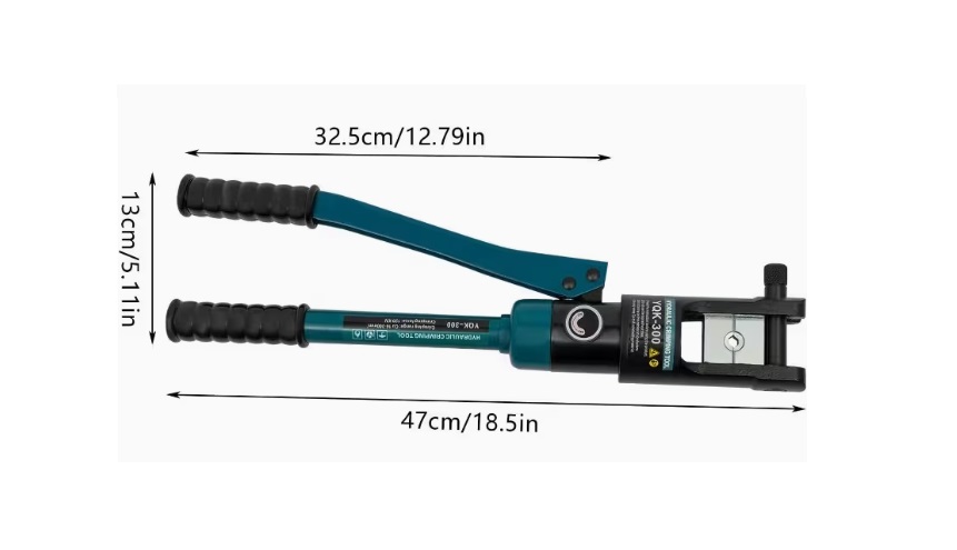 Hidravlične Klešče  kabel Čevljev 10-300mm2