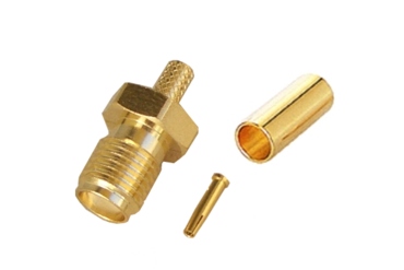 SMA FeMale krimp za RG316