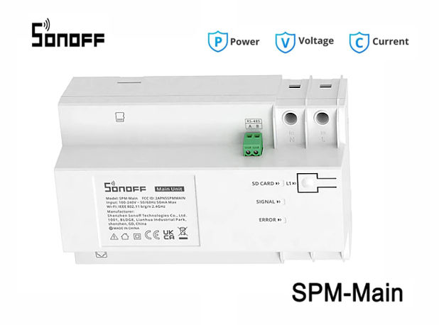 SonOff Smart Stackable Power Meter Main