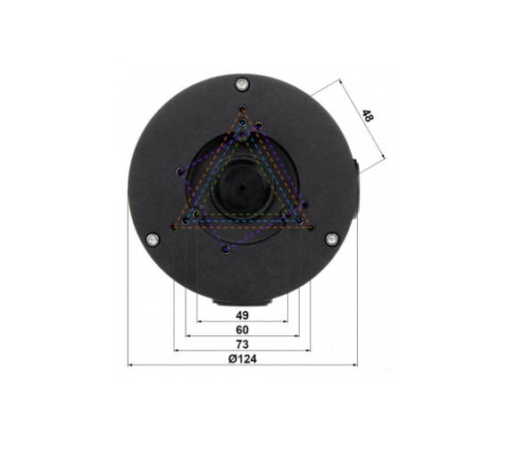 Dahua nosilna doza PFA130 Black