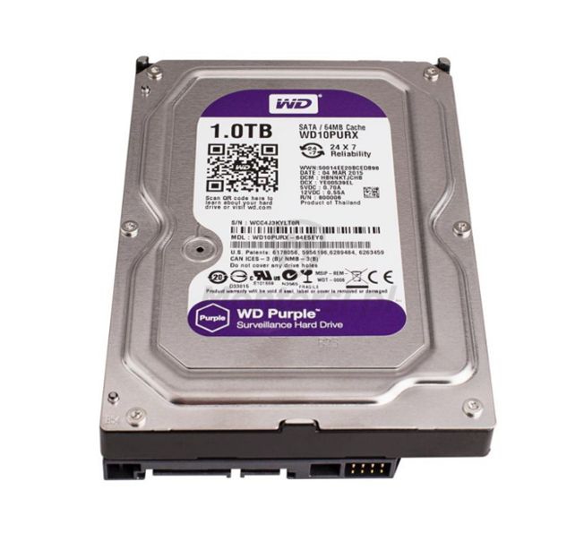 WD Caviar PURPLE WD10PURX 1TB SATA 64MB