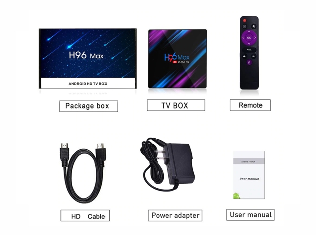 Android TV Box H96 4GB/64GB 4K