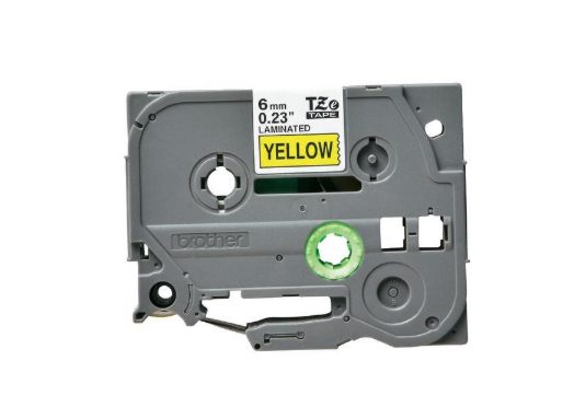Brother laminated TZe611 6mm Yellow