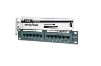 Patch Panel 10" 12P UTP CAT5 1U