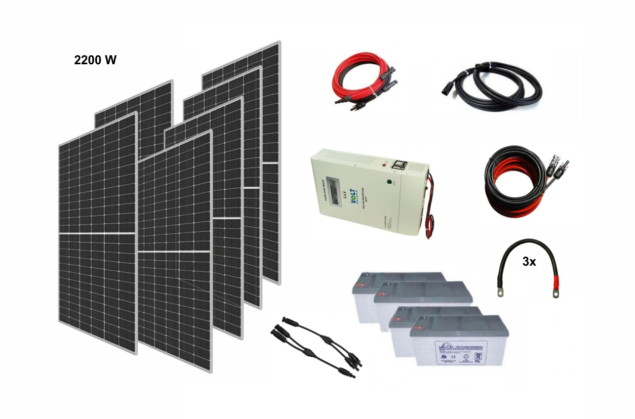 Solarna elektrarna vikend sistema 48V - 2280W